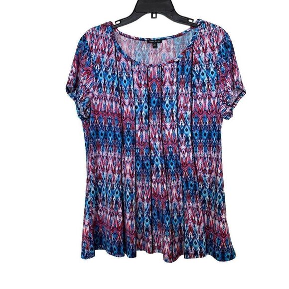 SAMI & JO Women’s XLarge SHORT SLEEVE Top - Picture 1 of 9